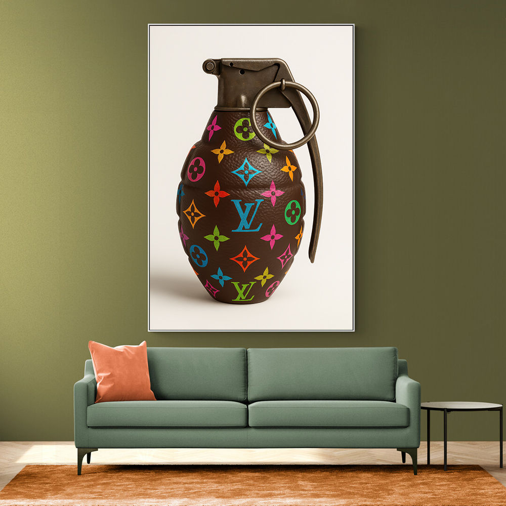 Louis Vuitton Fashion Inspired Grenade 3 Wall Art